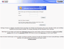 Tablet Screenshot of informatik.dpahl.de